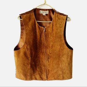 Vintage Suede Vest